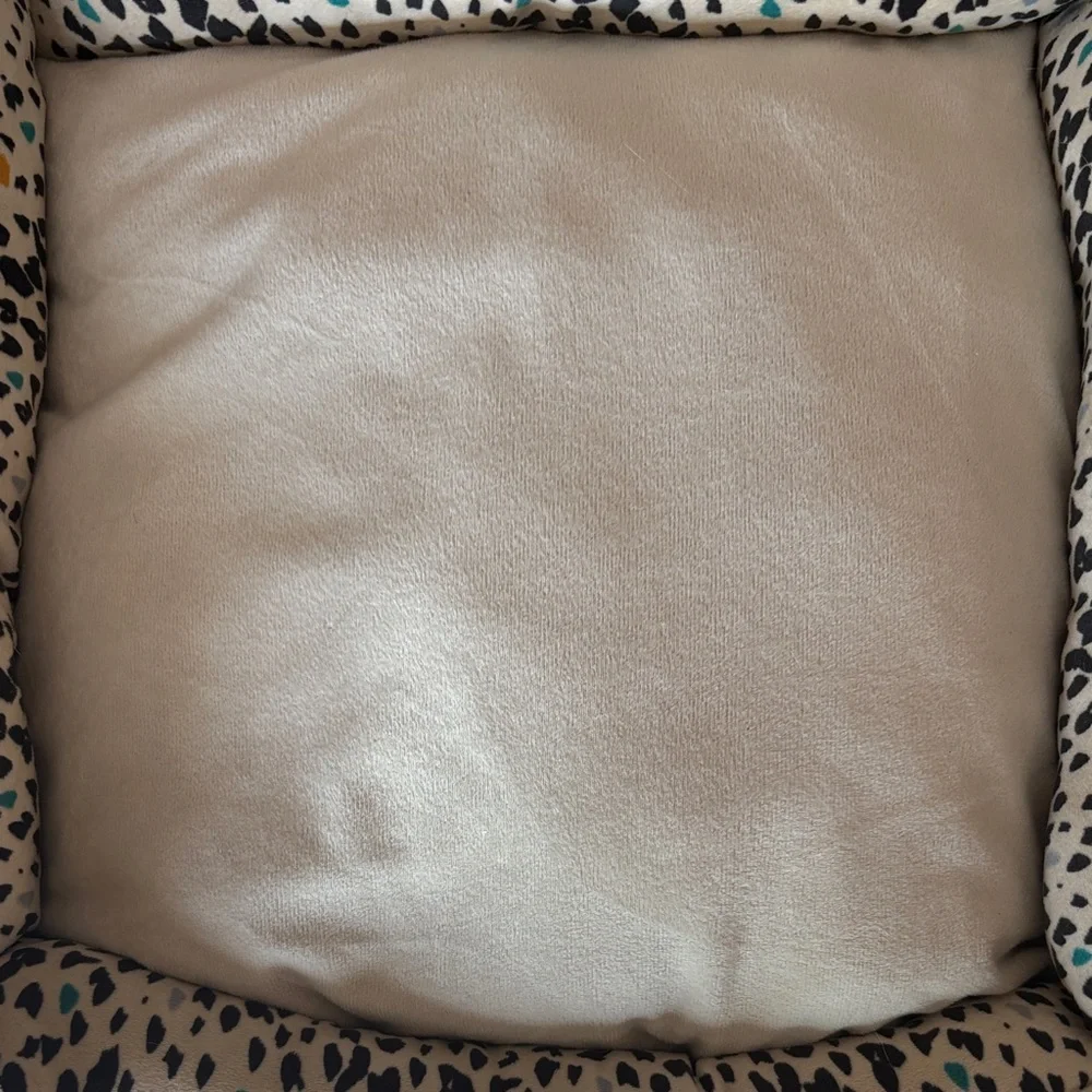 Leopard Print Pet Bed